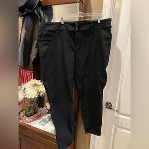 Torrid Denim Womens 26R Jegging Black Jeans